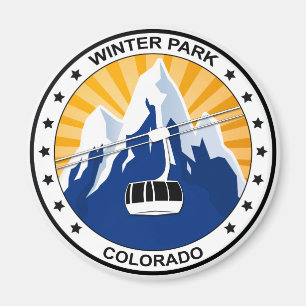 Winter Park Colorado Magnet