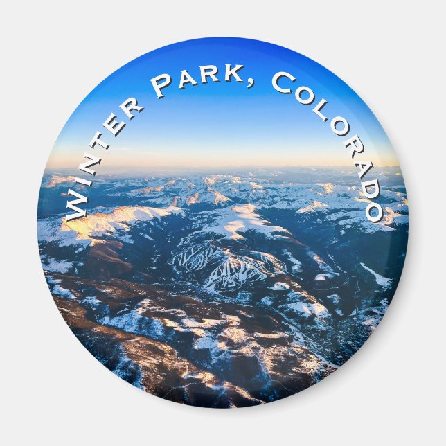 Winter Park, Colorado Magnet (Devant)