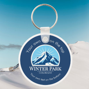 Winter Park Colorado ski vacation  Keychain