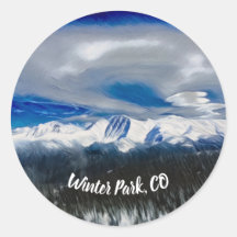 Winter Park Colorado Sticker