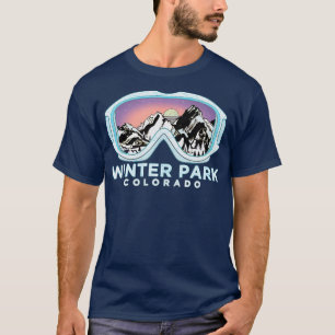 Winter Park Ski Design  Winter Park CO Skiing T-Shirt