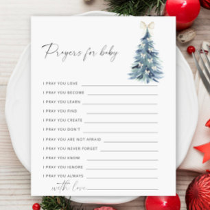 Winter Party game   prayers for baby