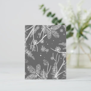 Winter Pattern 4 Postcard