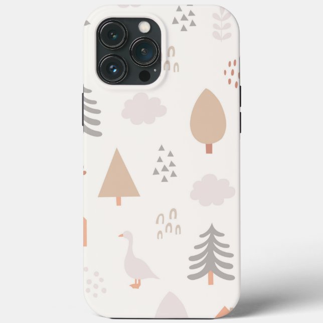 Winter pattern Case-Mate iPhone case (Back)
