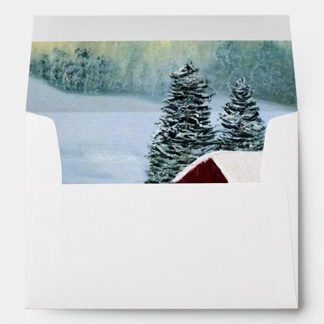 Winter Peace Envelope (Back (Bottom))