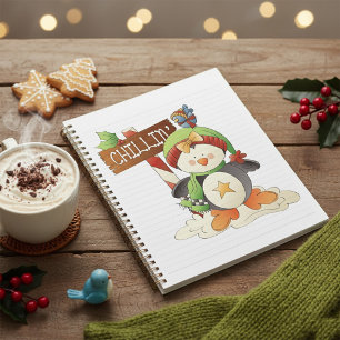 Winter Penguin & Bird Chillin Christmas Holiday  Planner