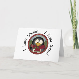 Winter Penguin Holiday Tshirts and Gifts