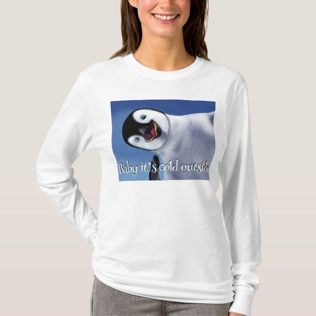 Winter Penguin T-Shirt (Front)