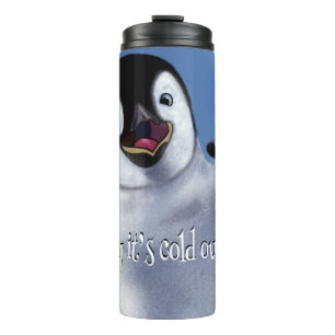 Winter Penguin Thermal Tumbler