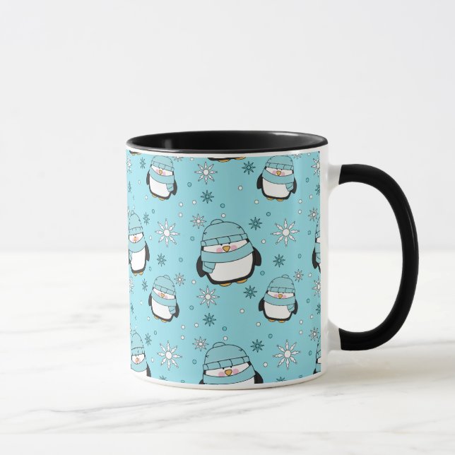 Winter Penguins Combo Mug (Right)