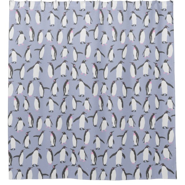 Winter Penguins seamless pattern + your ideas (Front)