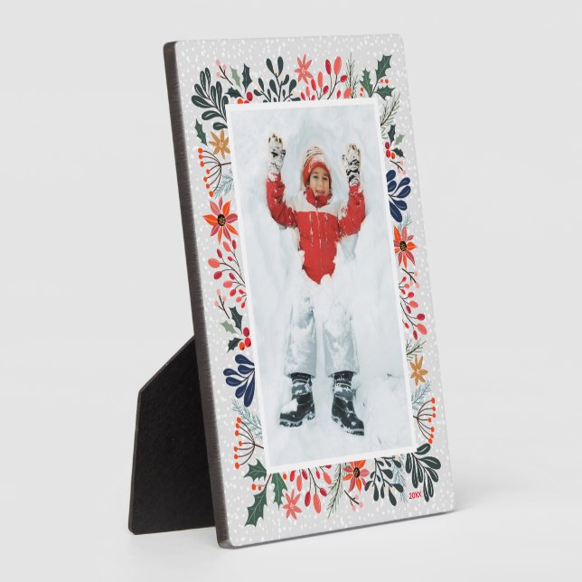 Winter Photo Plaque (Side)