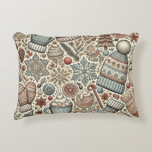 Winter pillow cushion
