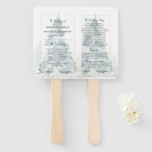 Winter Pine Romance Program Fans