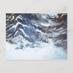 "Winter Pines #1" Country Roads Postcard