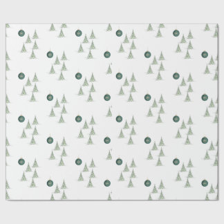 Winter Pines Gift Wrap