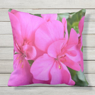 Winter Pink Outdoor Pillow