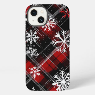 Winter Plaid iPhone 13 Case