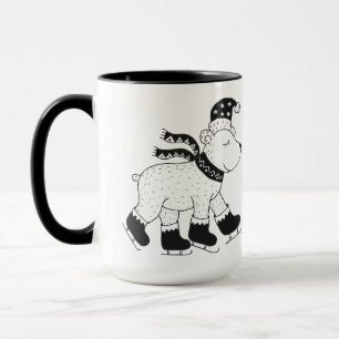 Winter Polar Bear Mug