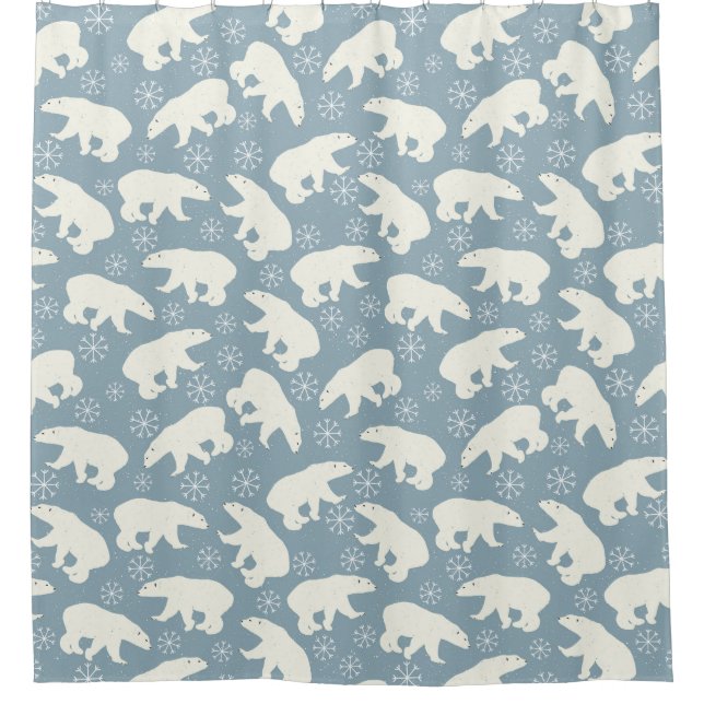 Winter Polar Bear seamless pattern + your ideas (Front)