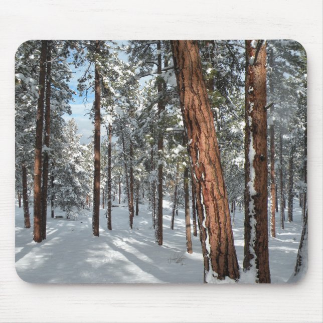 Winter Ponderosa Mouse Pad (Front)