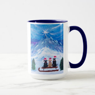 Winter Puppy Pals Mug