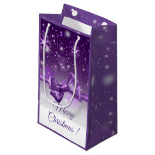 Winter Purple Small Gift Bag