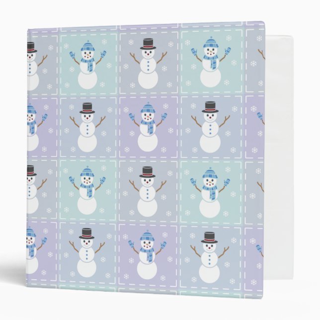 Winter Quilt Binder (Front/Inside)
