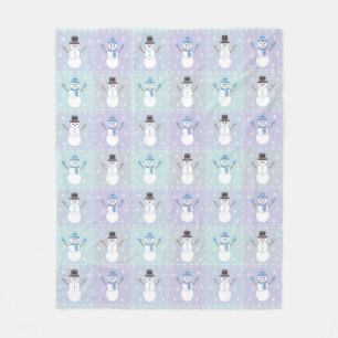 Winter Quilt Fleece Blanket