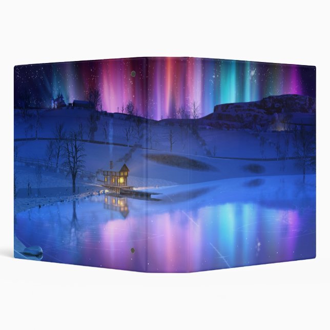 Winter Rainbow Binder (Background)