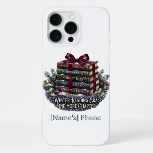 Winter Reading Era One More Chapter Book Ribbon iPhone 16 Pro Max Case