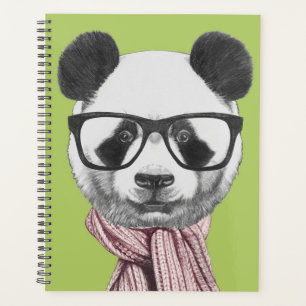 Winter Ready Panda Bear Planner