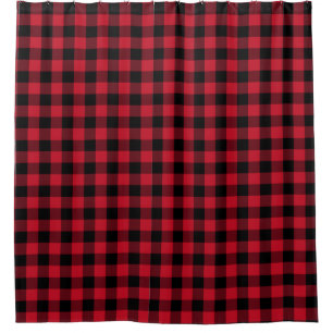 Winter Red Buffalo Check Plaid