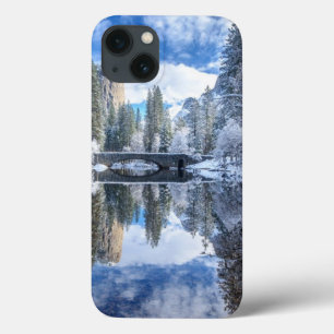 Winter Reflection at Yosemite iPhone 13 Case