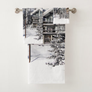 Winter Retreat - Alpine Village Bath Towel Set
