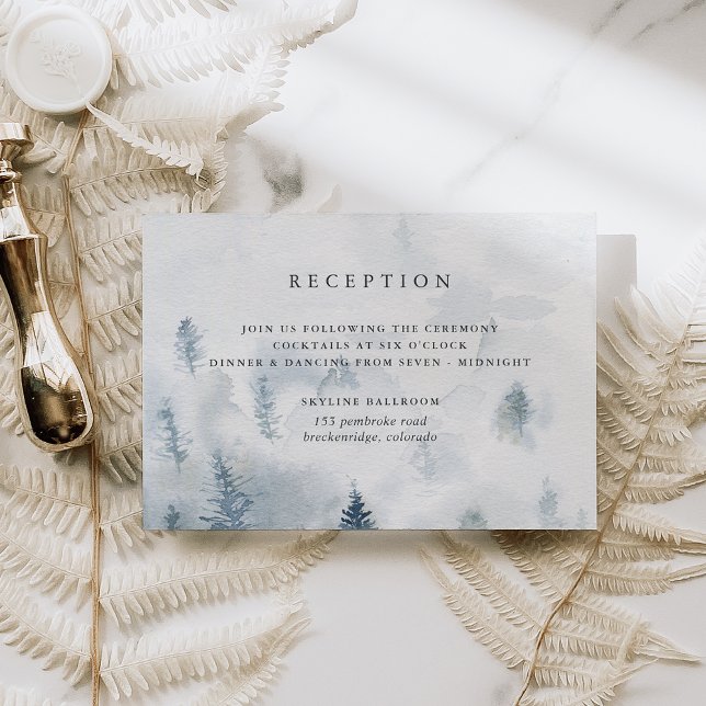 Winter Reverie Reception Card (Creator Uploaded)