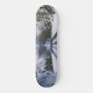 winter road skateboard