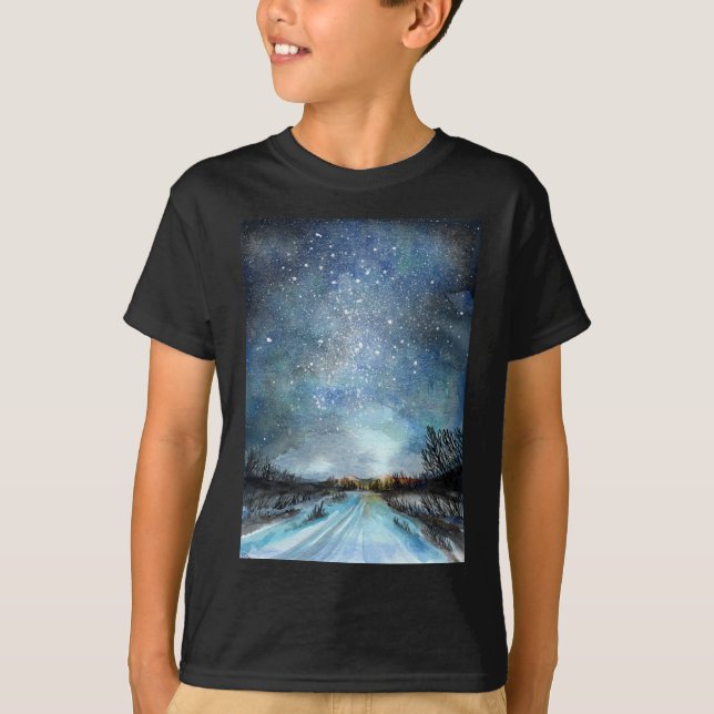 Winter Road T-Shirt (Front)
