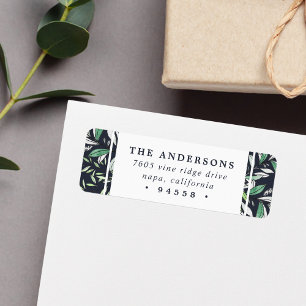 Winter Sage   Holiday Return Address