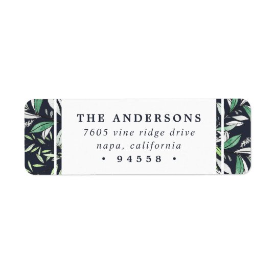 Winter Sage | Holiday Return Address Return Address Label
