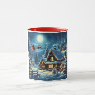 Winter/Santa/Christmas/Snow Mug