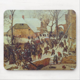 Winter Scene, 16th century Mouse Pad
