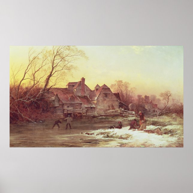 Winter Scene 2 Poster (Front)