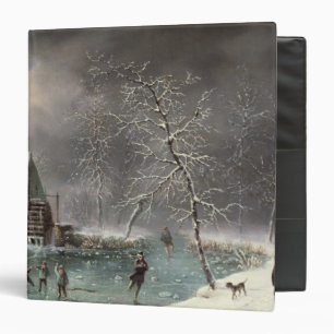 Winter Scene Binder