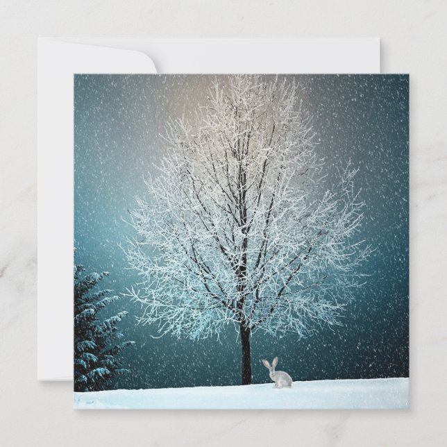 Winter Scene Card (Front)