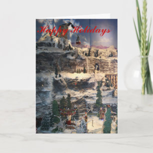 Winter Scene Christmas Card