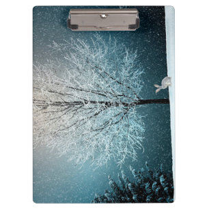 Winter Scene Clipboard