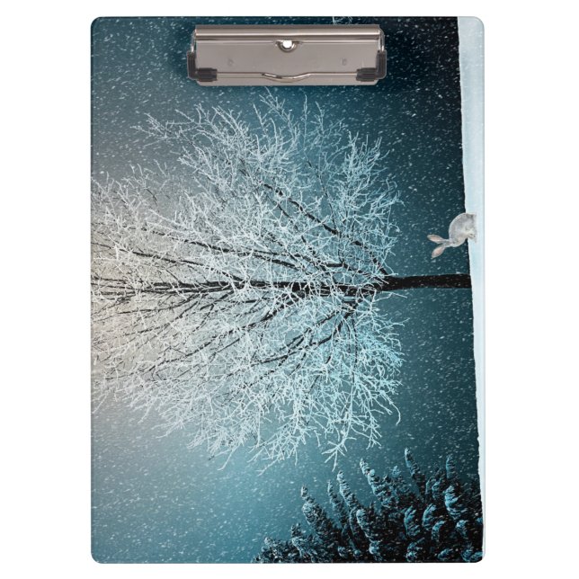 Winter Scene Clipboard (Front)