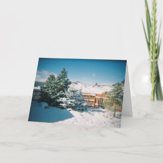 Winter Scene Holiday Card