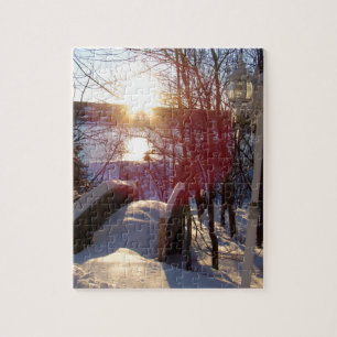 Winter Scene Jigsaw Puzzle